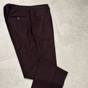 Men’s ETRO dress pant. Wine color.